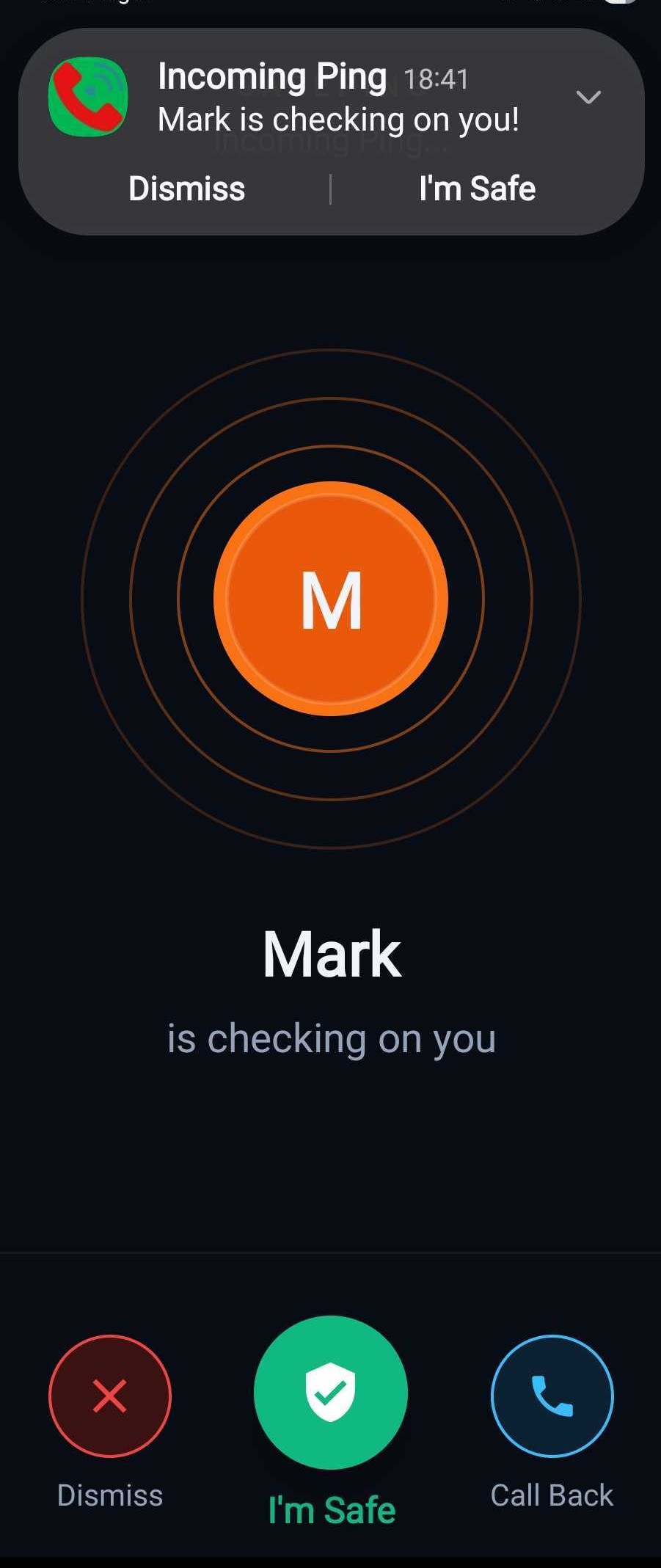 SafePing App